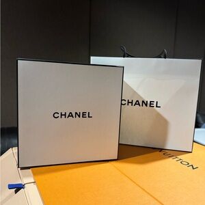 Chanel gift box and gift bag